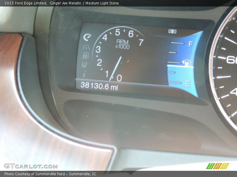 Ginger Ale Metallic / Medium Light Stone 2013 Ford Edge Limited