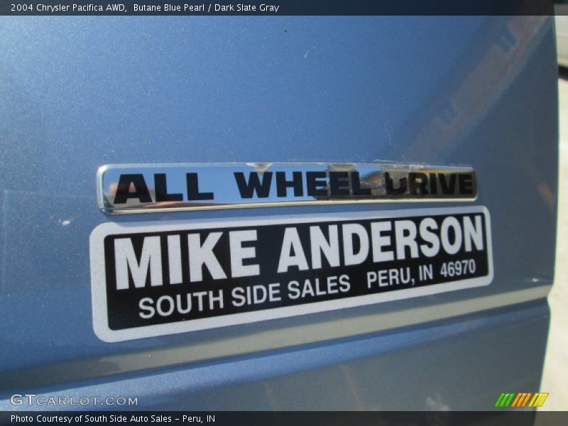 Butane Blue Pearl / Dark Slate Gray 2004 Chrysler Pacifica AWD