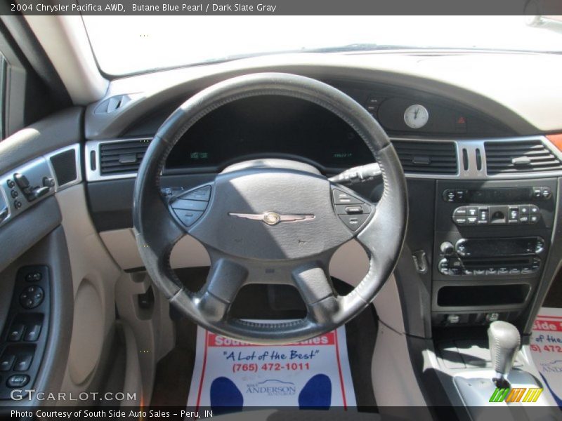 Butane Blue Pearl / Dark Slate Gray 2004 Chrysler Pacifica AWD