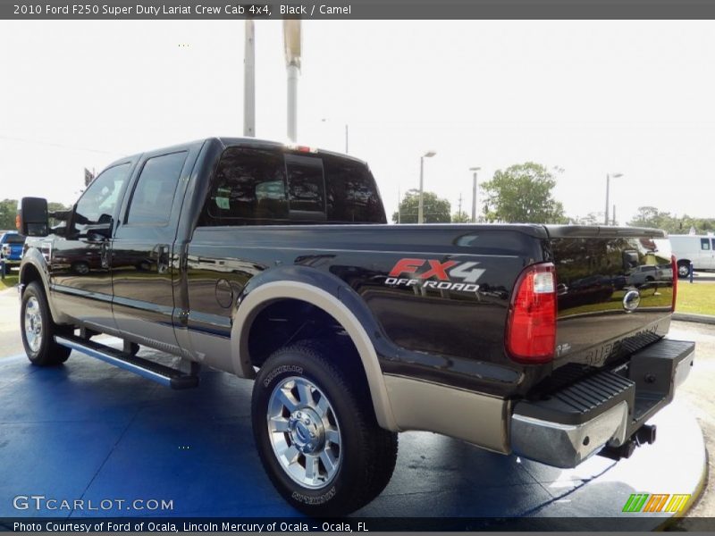 Black / Camel 2010 Ford F250 Super Duty Lariat Crew Cab 4x4