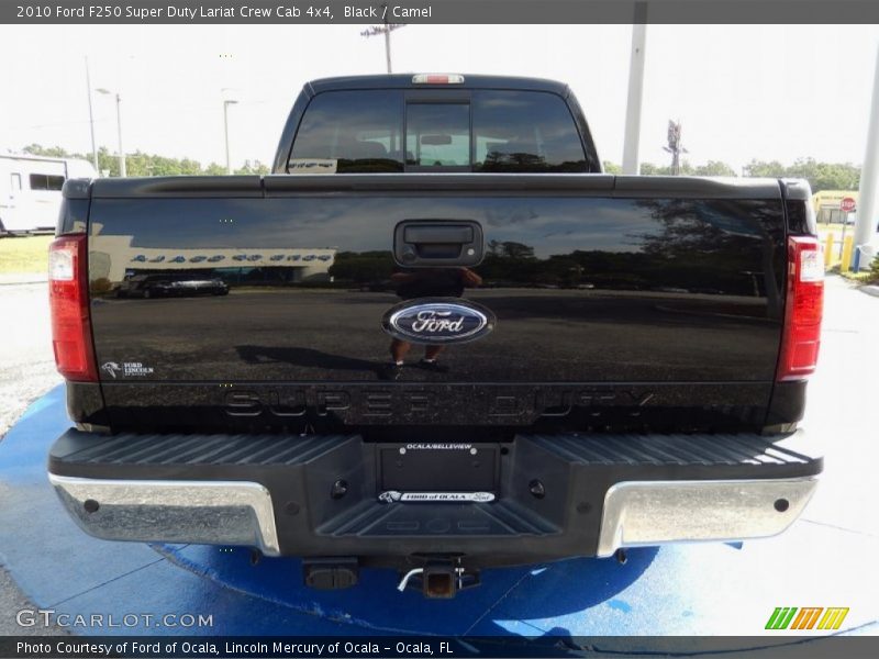 Black / Camel 2010 Ford F250 Super Duty Lariat Crew Cab 4x4