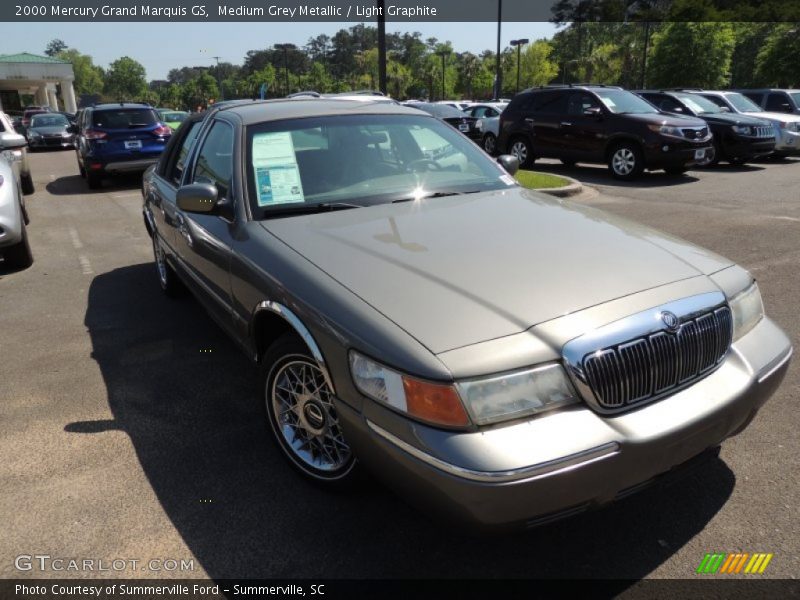 Medium Grey Metallic / Light Graphite 2000 Mercury Grand Marquis GS