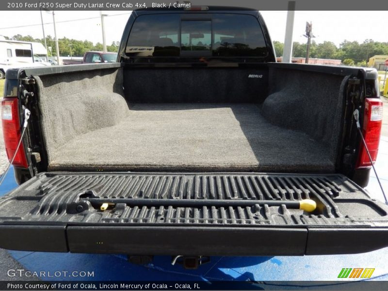 Black / Camel 2010 Ford F250 Super Duty Lariat Crew Cab 4x4