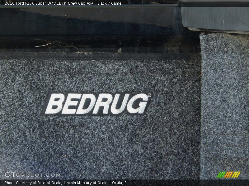 Black / Camel 2010 Ford F250 Super Duty Lariat Crew Cab 4x4