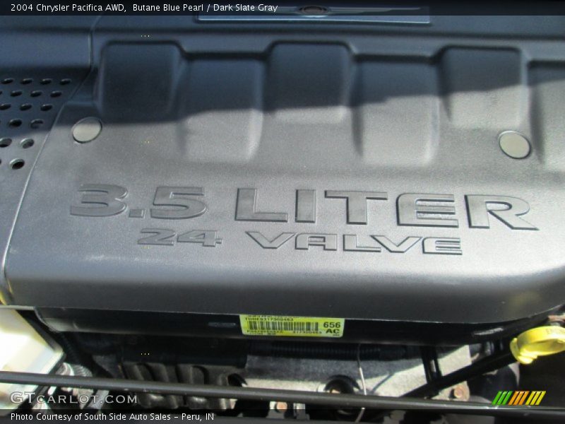 Butane Blue Pearl / Dark Slate Gray 2004 Chrysler Pacifica AWD