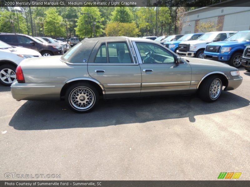 Medium Grey Metallic / Light Graphite 2000 Mercury Grand Marquis GS