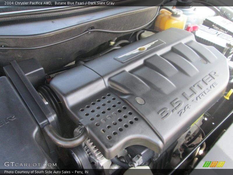 Butane Blue Pearl / Dark Slate Gray 2004 Chrysler Pacifica AWD