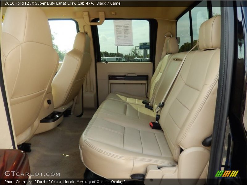 Black / Camel 2010 Ford F250 Super Duty Lariat Crew Cab 4x4
