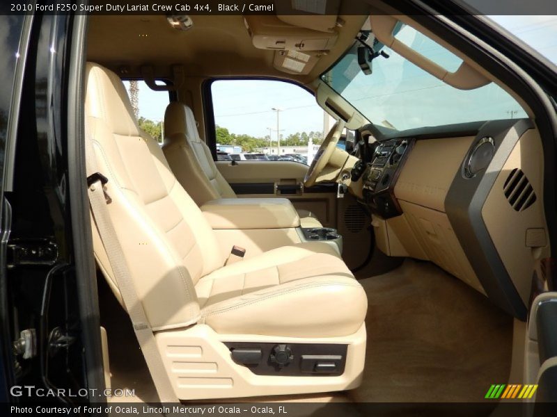 Black / Camel 2010 Ford F250 Super Duty Lariat Crew Cab 4x4