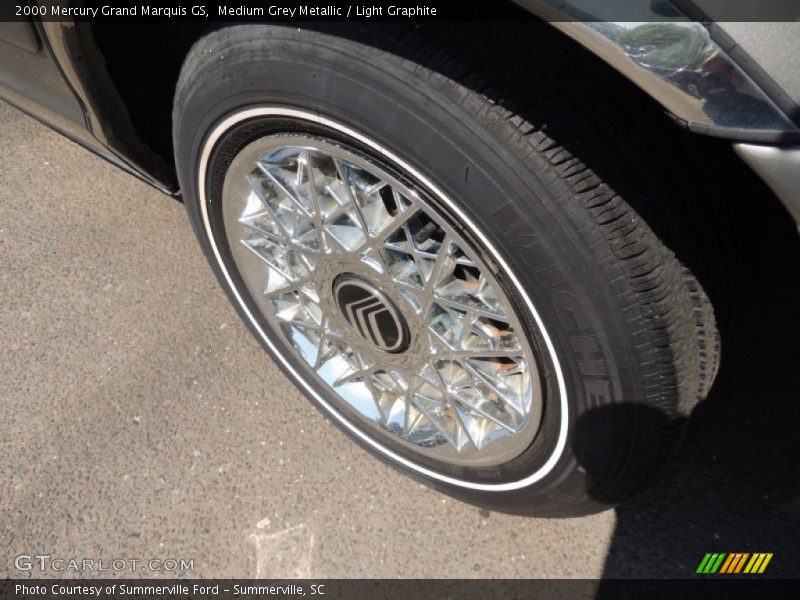 Medium Grey Metallic / Light Graphite 2000 Mercury Grand Marquis GS