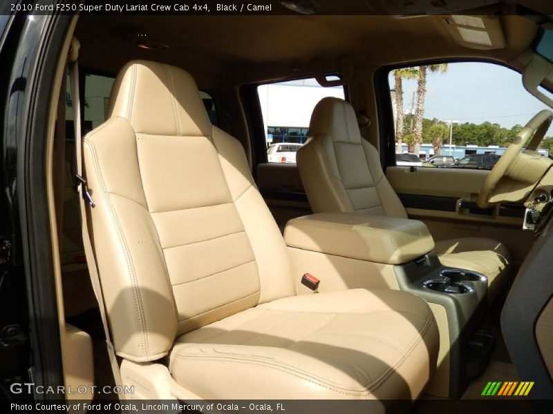 Black / Camel 2010 Ford F250 Super Duty Lariat Crew Cab 4x4