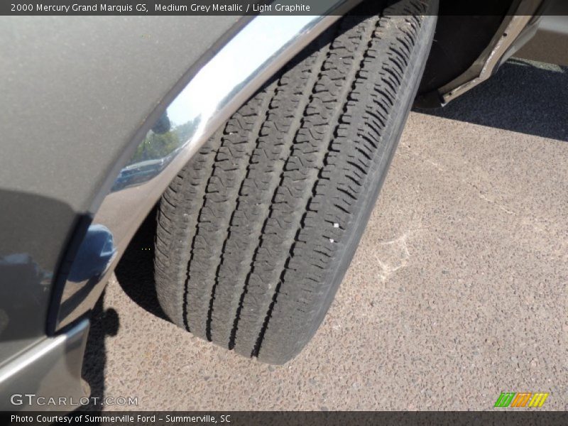 Medium Grey Metallic / Light Graphite 2000 Mercury Grand Marquis GS