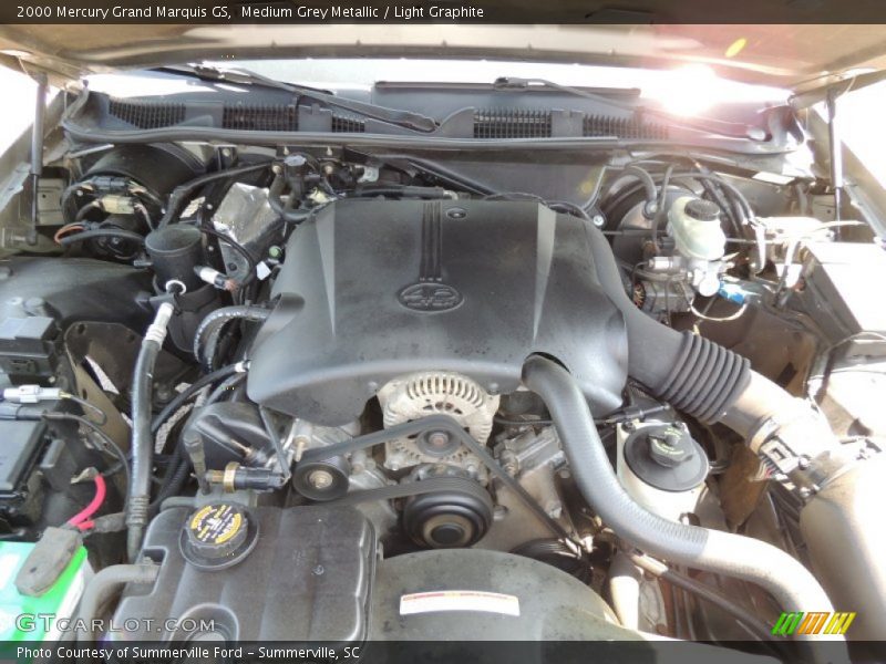 Medium Grey Metallic / Light Graphite 2000 Mercury Grand Marquis GS
