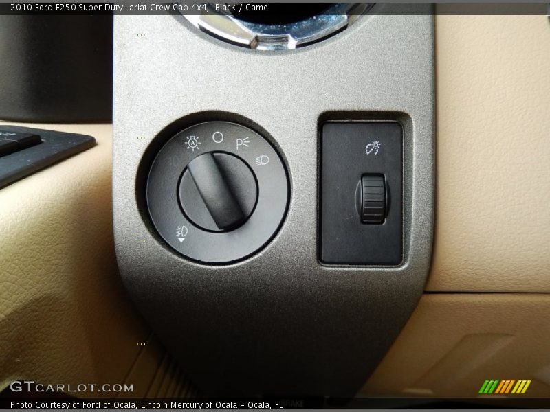Black / Camel 2010 Ford F250 Super Duty Lariat Crew Cab 4x4