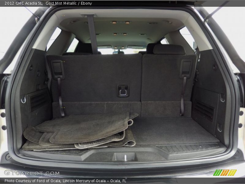 2012 Acadia SL Trunk