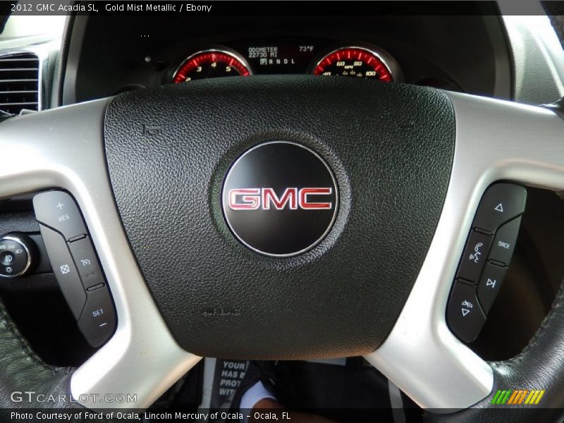  2012 Acadia SL Steering Wheel
