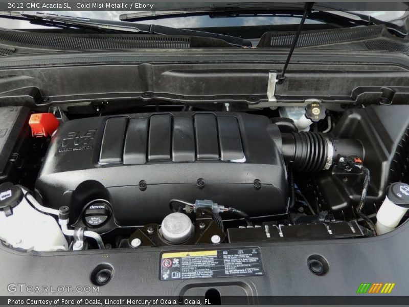  2012 Acadia SL Engine - 3.6 Liter SIDI DOHC 24-Valve VVT V6