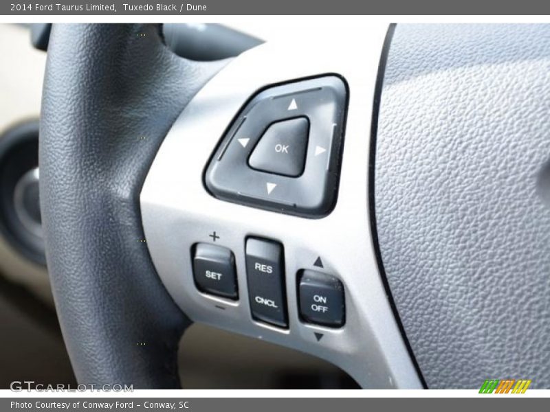 Tuxedo Black / Dune 2014 Ford Taurus Limited