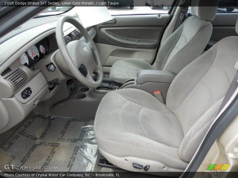 Linen Gold Metallic / Light Taupe 2006 Dodge Stratus SXT Sedan