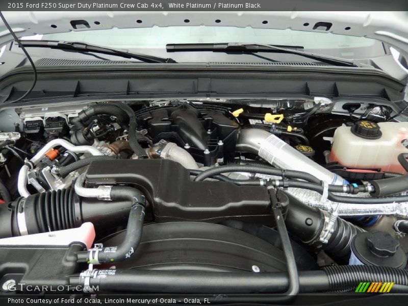  2015 F250 Super Duty Platinum Crew Cab 4x4 Engine - 6.7 Liter OHV 32-Valve B20 Power Stroke Turbo-Diesel V8