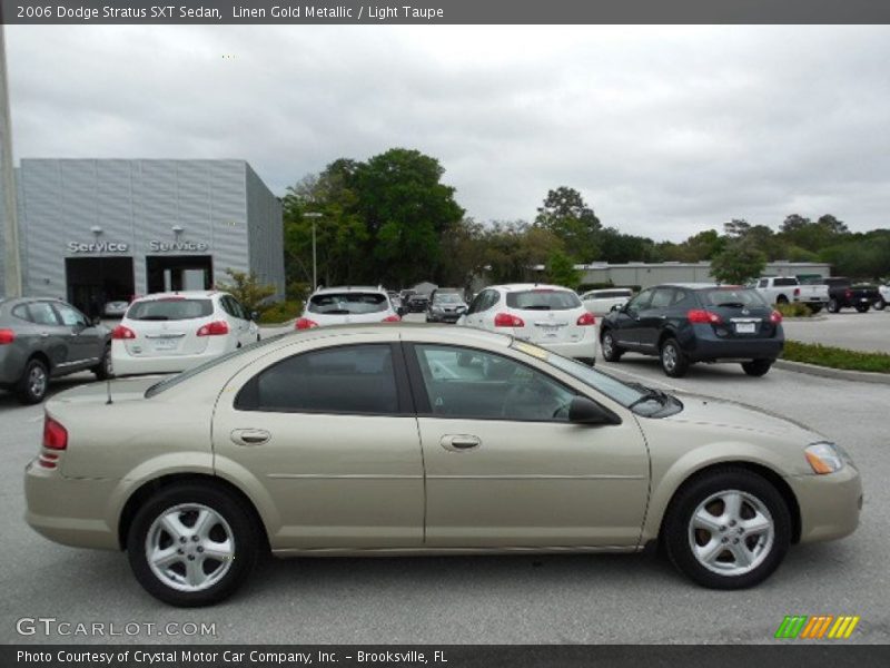 Linen Gold Metallic / Light Taupe 2006 Dodge Stratus SXT Sedan