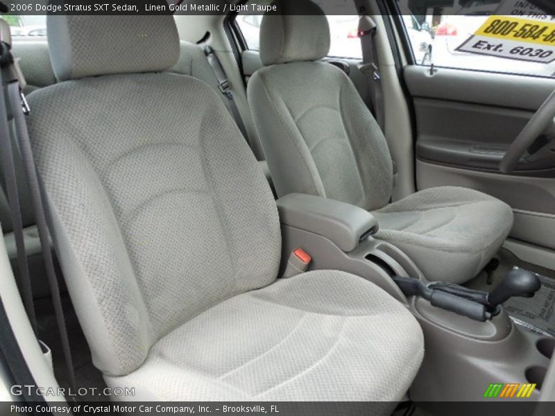 Linen Gold Metallic / Light Taupe 2006 Dodge Stratus SXT Sedan