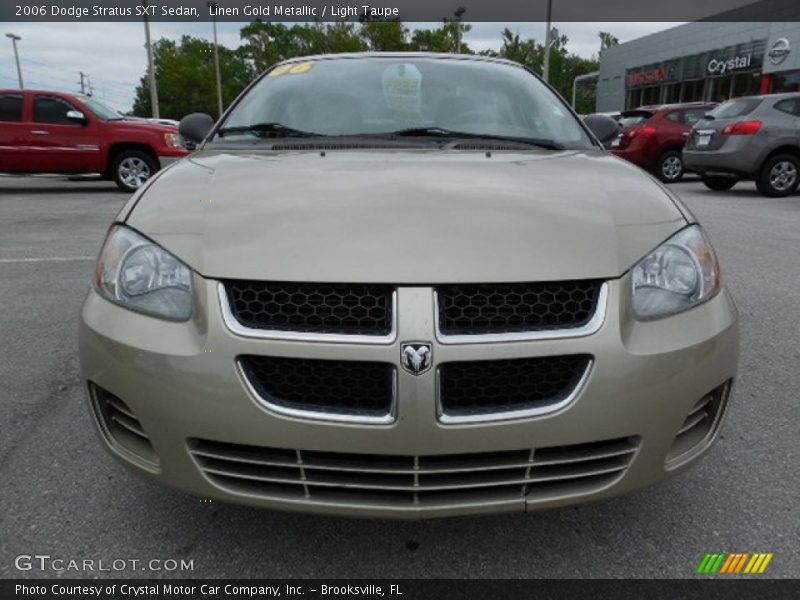Linen Gold Metallic / Light Taupe 2006 Dodge Stratus SXT Sedan