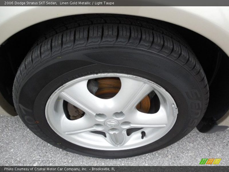 Linen Gold Metallic / Light Taupe 2006 Dodge Stratus SXT Sedan