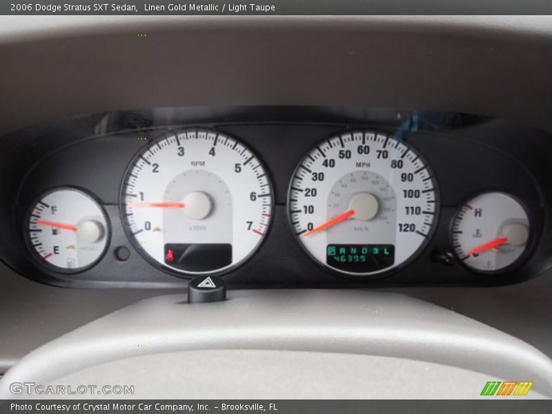 Linen Gold Metallic / Light Taupe 2006 Dodge Stratus SXT Sedan