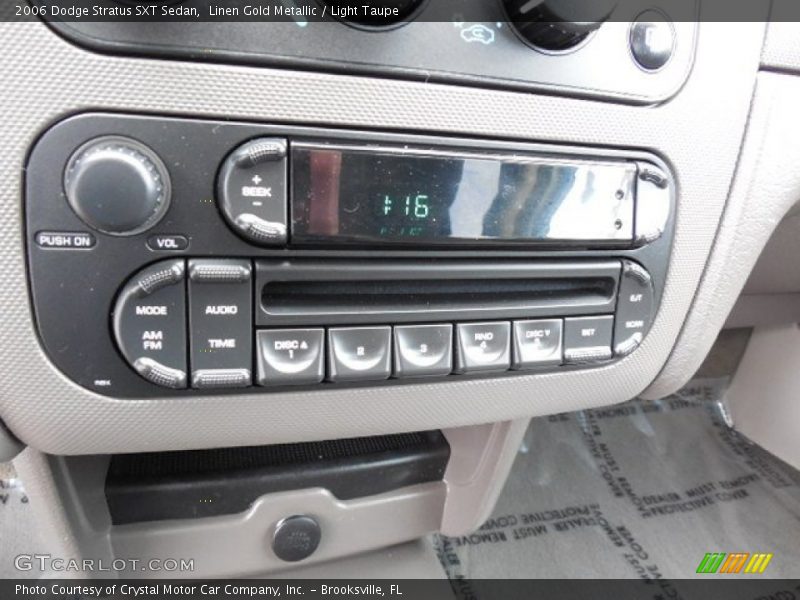 Linen Gold Metallic / Light Taupe 2006 Dodge Stratus SXT Sedan