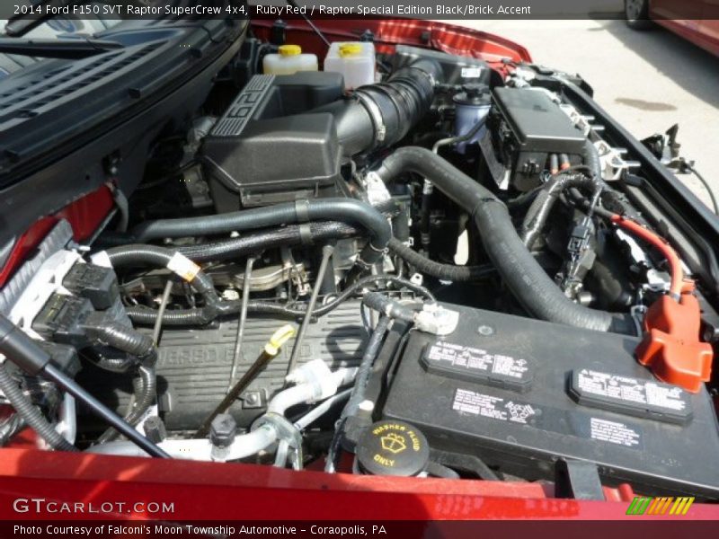 2014 F150 SVT Raptor SuperCrew 4x4 Engine - 6.2 Liter SOHC 16-Valve VCT V8