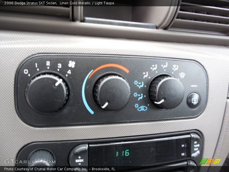 Linen Gold Metallic / Light Taupe 2006 Dodge Stratus SXT Sedan