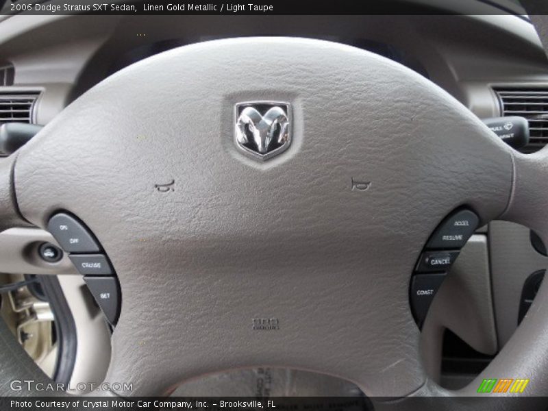 Linen Gold Metallic / Light Taupe 2006 Dodge Stratus SXT Sedan