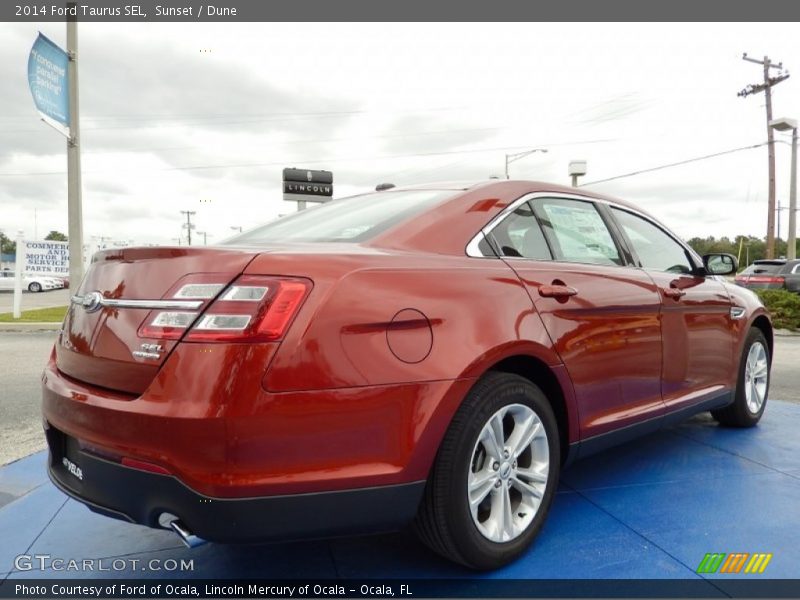 Sunset / Dune 2014 Ford Taurus SEL