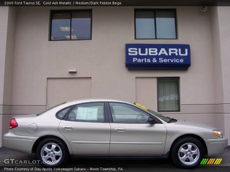 Gold Ash Metallic / Medium/Dark Pebble Beige 2006 Ford Taurus SE