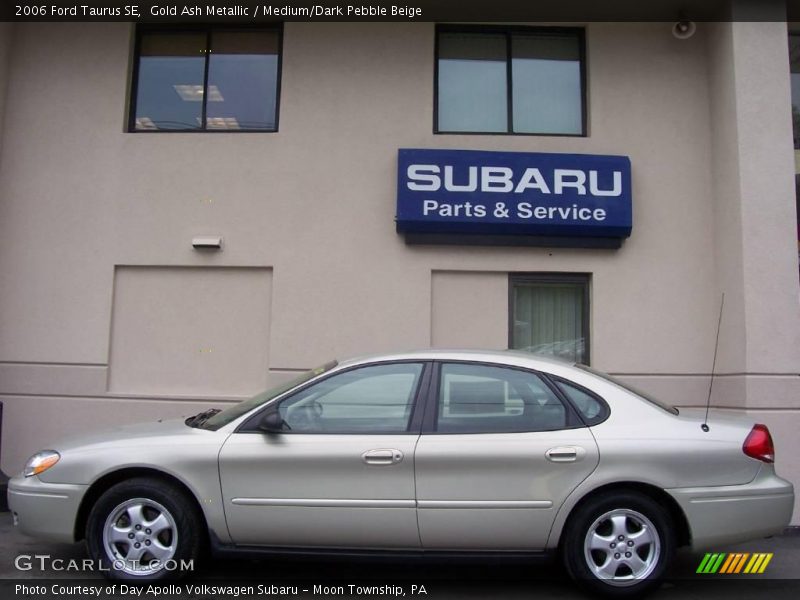 Gold Ash Metallic / Medium/Dark Pebble Beige 2006 Ford Taurus SE
