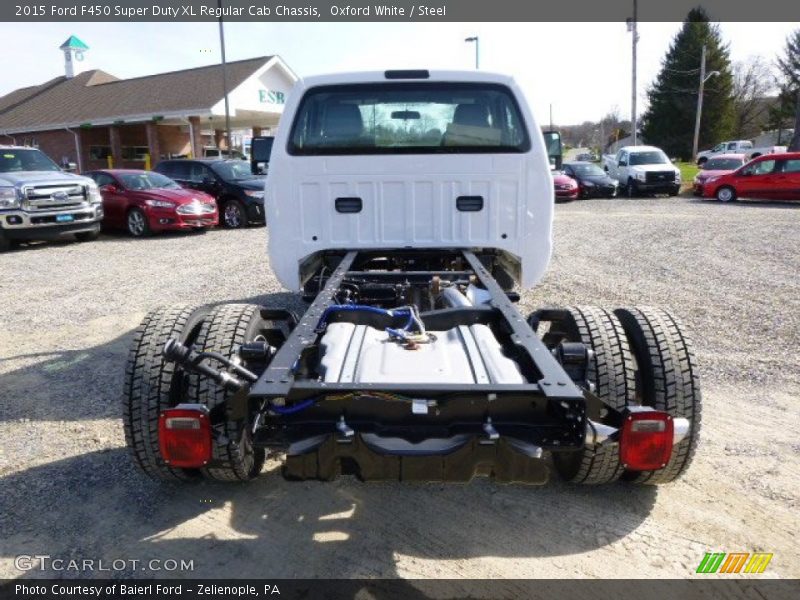 Oxford White / Steel 2015 Ford F450 Super Duty XL Regular Cab Chassis