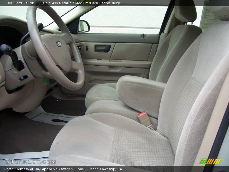 Gold Ash Metallic / Medium/Dark Pebble Beige 2006 Ford Taurus SE
