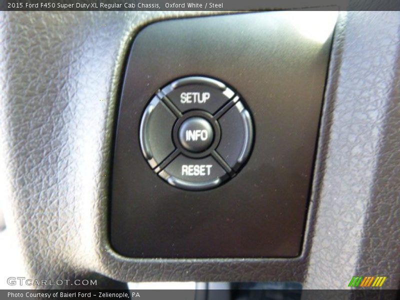 Controls of 2015 F450 Super Duty XL Regular Cab Chassis