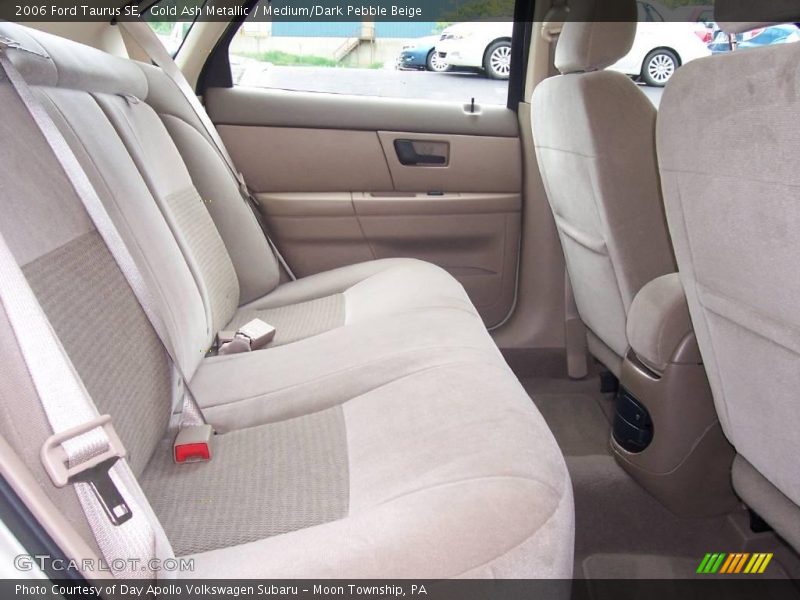 Gold Ash Metallic / Medium/Dark Pebble Beige 2006 Ford Taurus SE