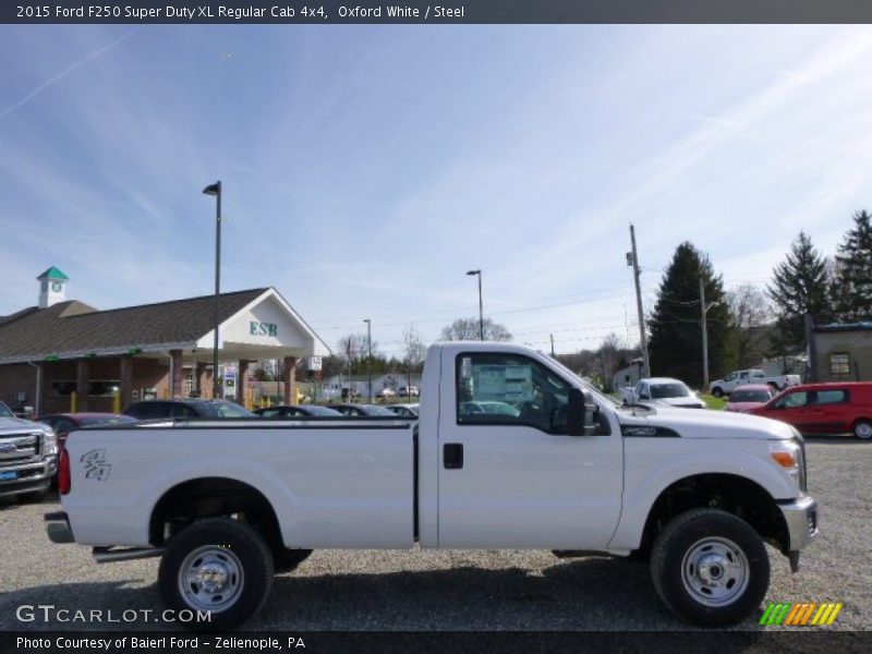 Oxford White / Steel 2015 Ford F250 Super Duty XL Regular Cab 4x4