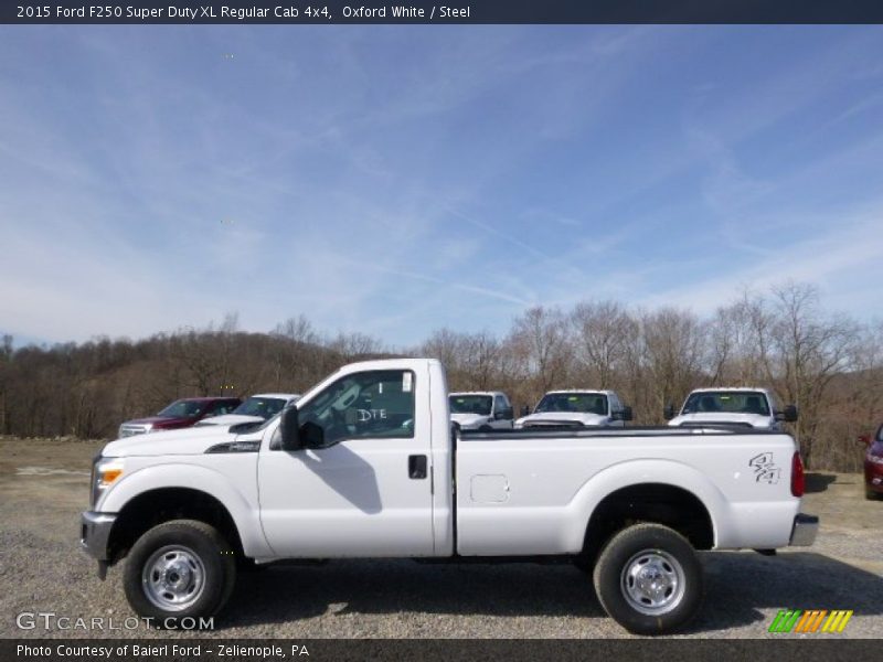  2015 F250 Super Duty XL Regular Cab 4x4 Oxford White