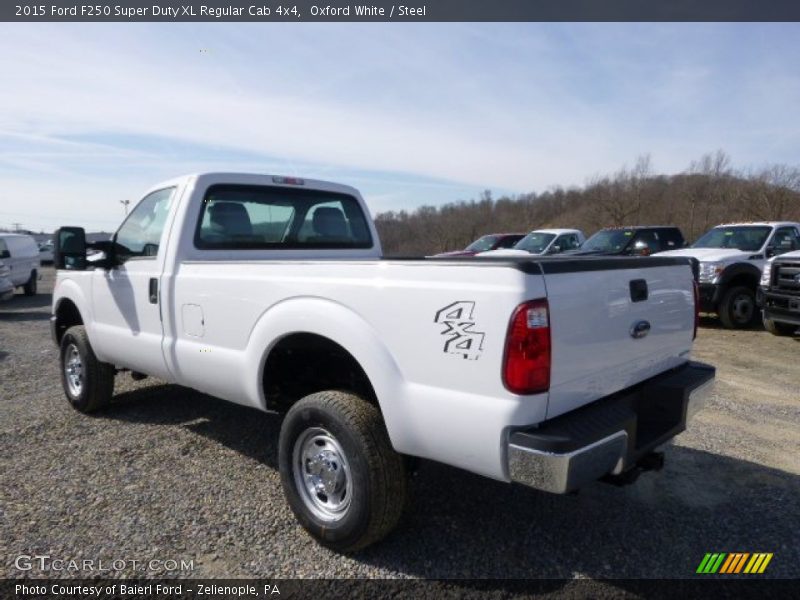  2015 F250 Super Duty XL Regular Cab 4x4 Oxford White