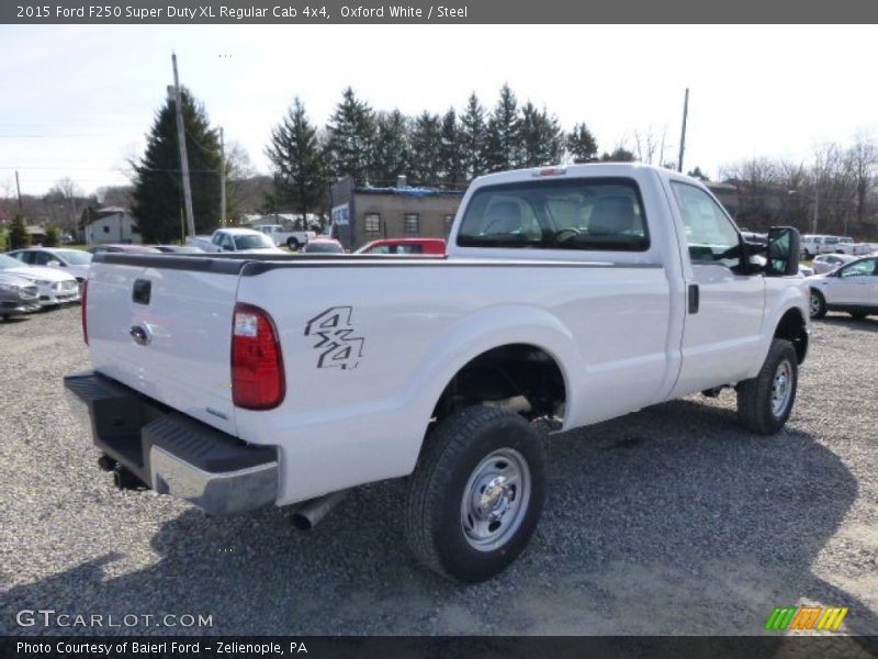 Oxford White / Steel 2015 Ford F250 Super Duty XL Regular Cab 4x4