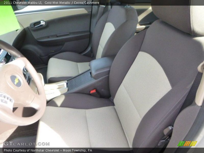 Gold Mist Metallic / Cocoa/Cashmere 2011 Chevrolet Malibu LS