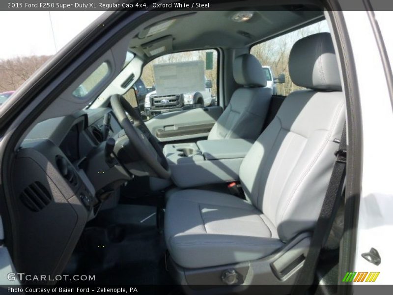 Oxford White / Steel 2015 Ford F250 Super Duty XL Regular Cab 4x4
