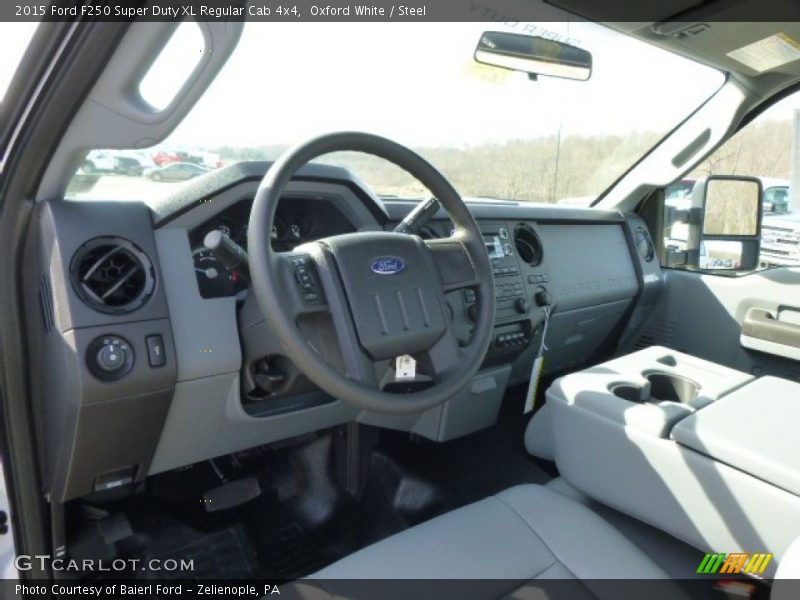 Steel Interior - 2015 F250 Super Duty XL Regular Cab 4x4 