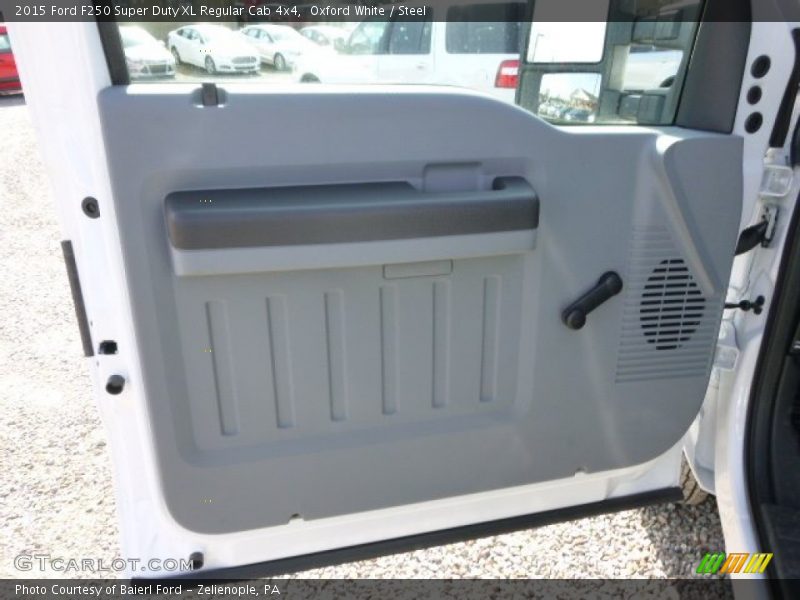 Oxford White / Steel 2015 Ford F250 Super Duty XL Regular Cab 4x4