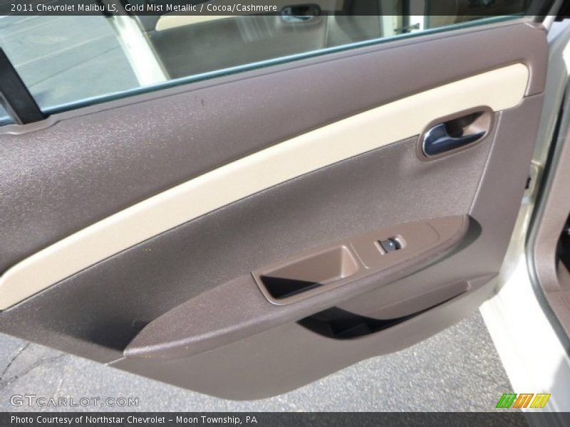 Gold Mist Metallic / Cocoa/Cashmere 2011 Chevrolet Malibu LS