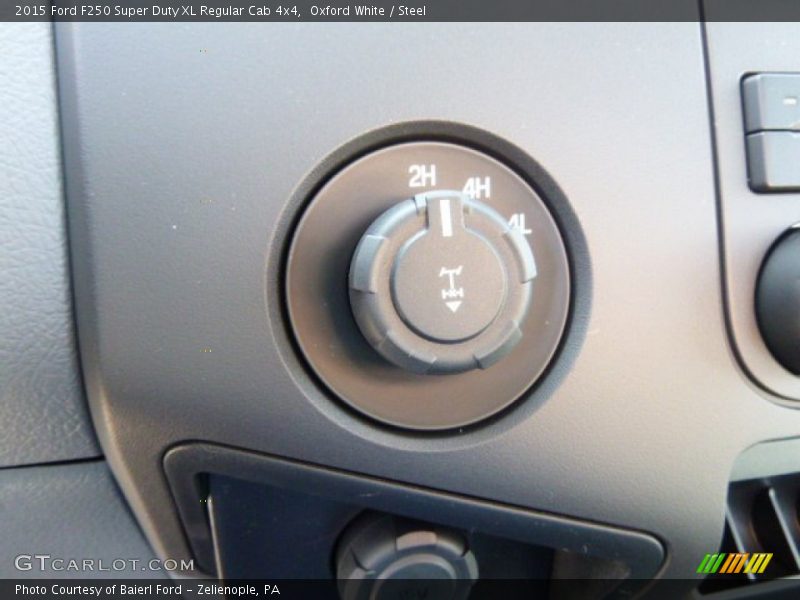Controls of 2015 F250 Super Duty XL Regular Cab 4x4